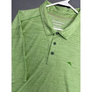 Tommy Bahama Polo Mens XXXL Green IslandZone Performance Short Sleeve T222195